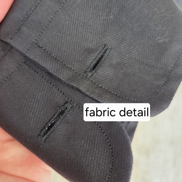 Dolce & Gabbana Men’s Black Dress Shirt 15¾ / 40 Hidden Placket French Cuff - Picture 7 of 10